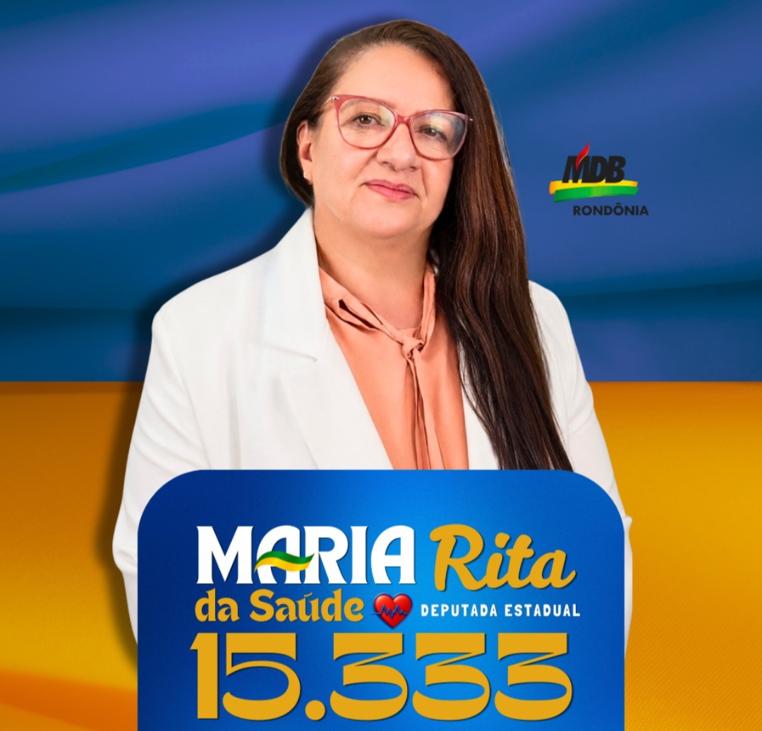 Maria Rita da Saúde, candidata a Deputada Estadual por Rondônia